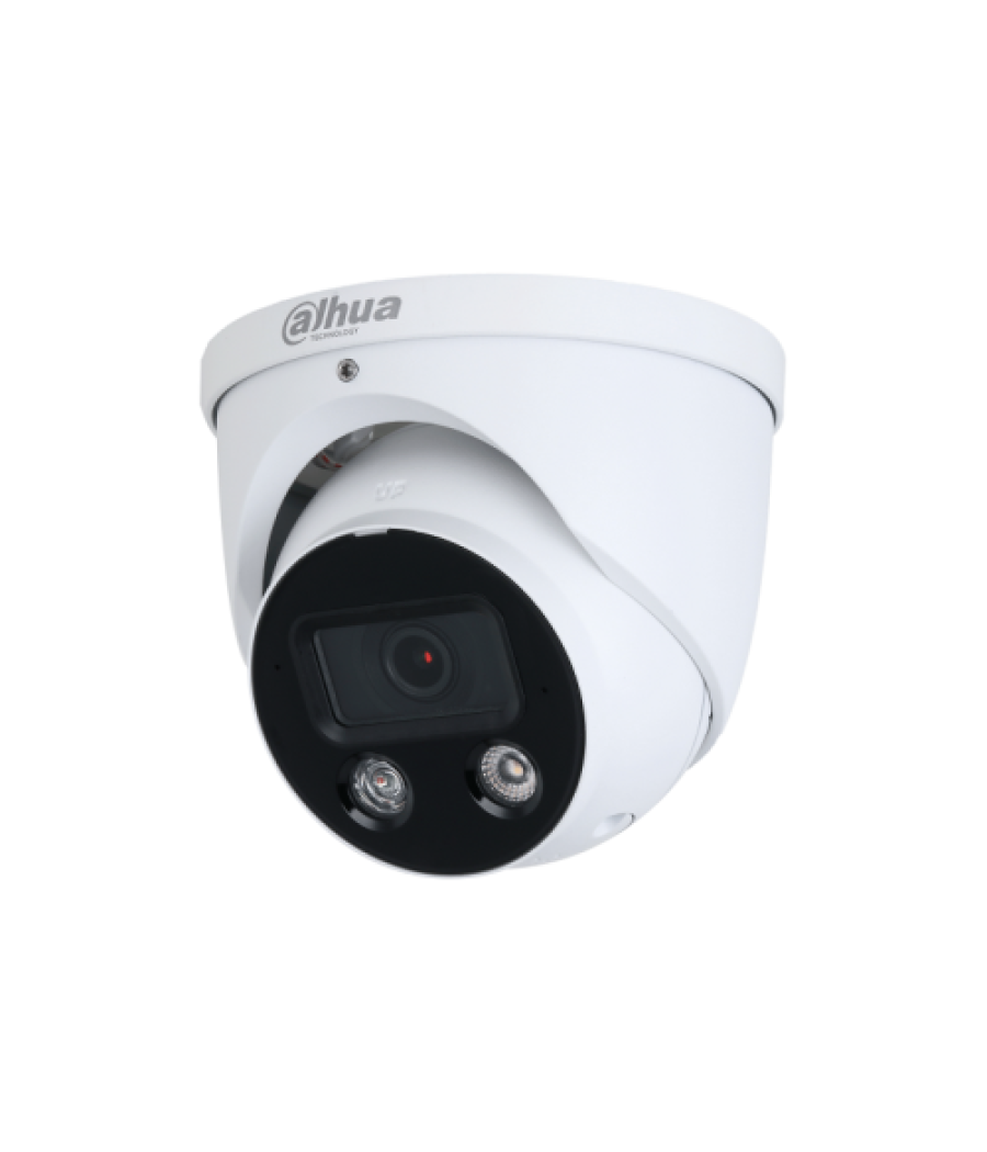 (dh-ipc-hdw3849hp-as-pv-0280b-s5) dahua cámara ip turret 8mp smart dual illumination active deterrence tioc 3.0 ip67 2.8mm