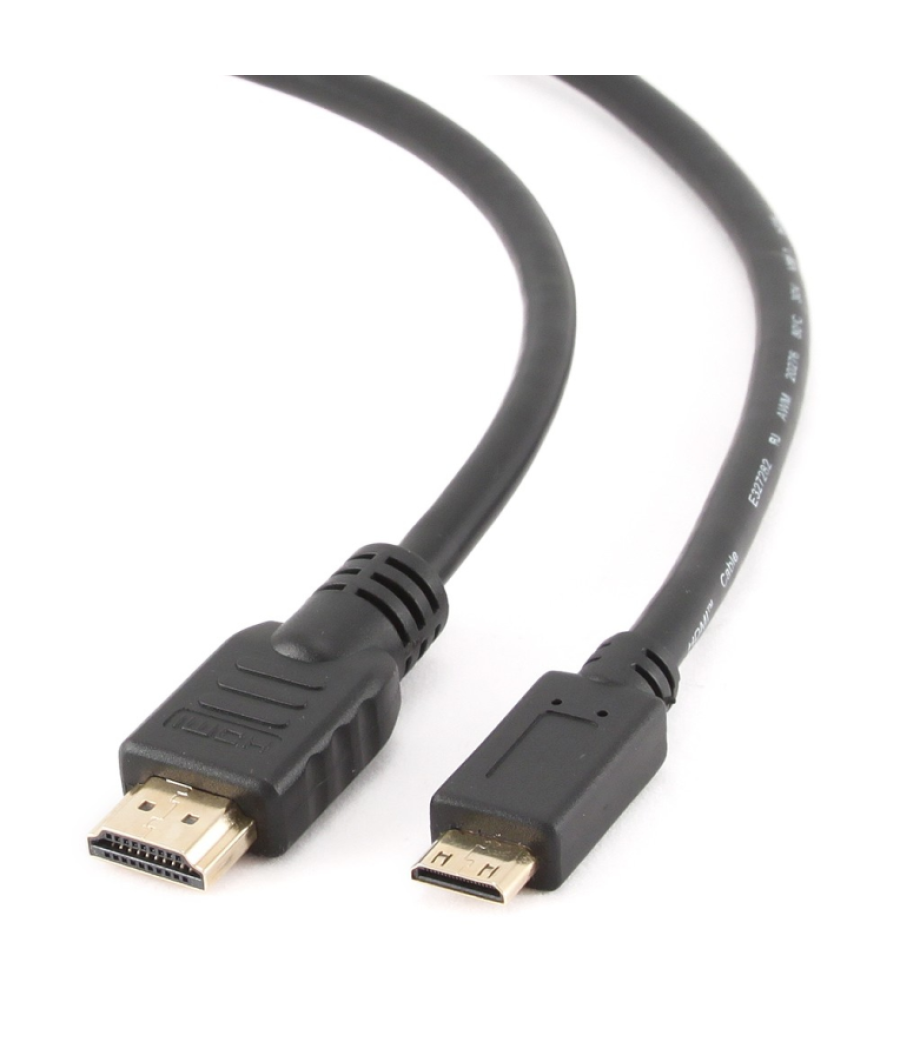 Cable hdmi gembird a hdmi mini macho macho v2.0 con ethernet 1,8m