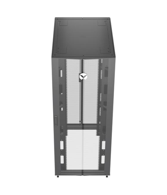 Vertiv VR3150 armario rack 42U Rack o bastidor independiente Negro, Transparente