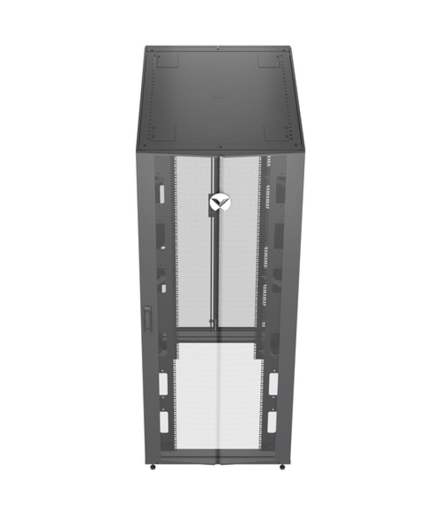 Vertiv VR3150 armario rack 42U Rack o bastidor independiente Negro, Transparente