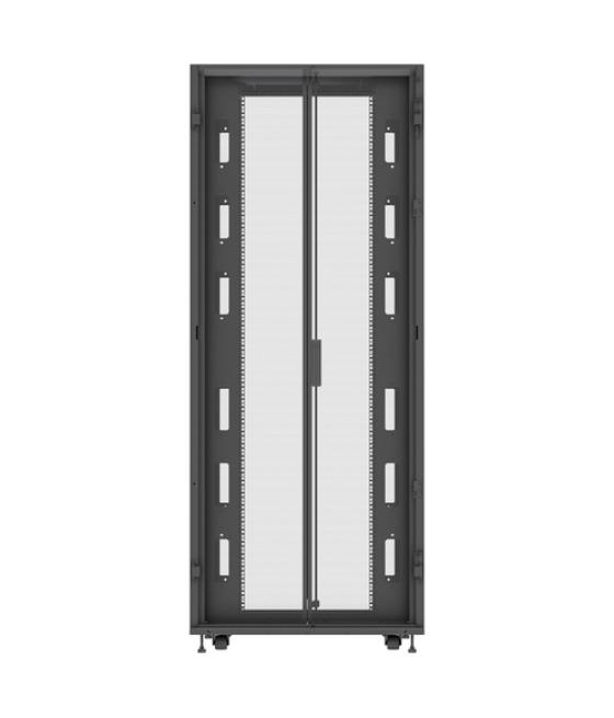 Vertiv VR3150 armario rack 42U Rack o bastidor independiente Negro, Transparente