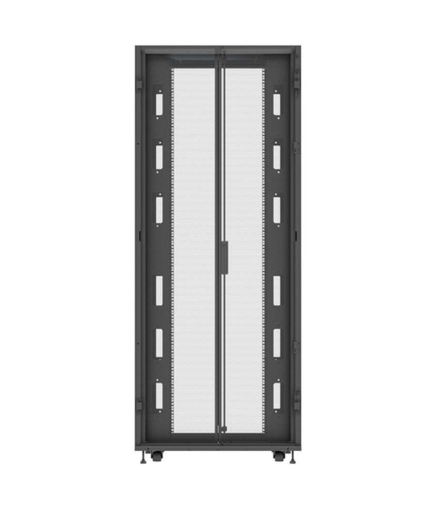 Vertiv VR3150 armario rack 42U Rack o bastidor independiente Negro, Transparente