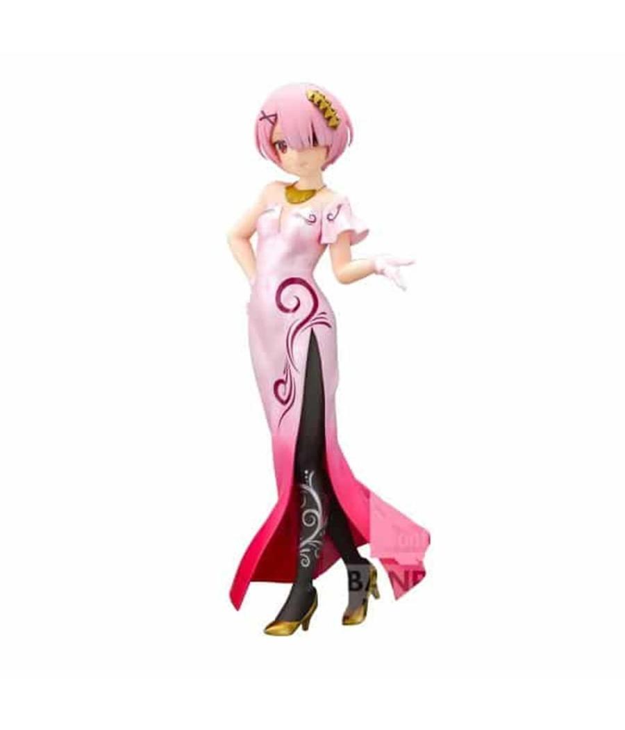 Figura banpresto re: zero starting life in another world glitter & glamours ram 23cm