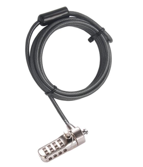 Techair TALKC03 cable antirrobo Gris 2 m