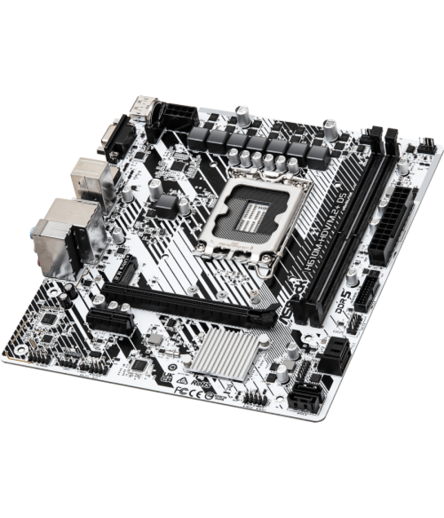 Asrock h610m-hdv/m.2+ d5 intel h610 lga 1700 micro atx