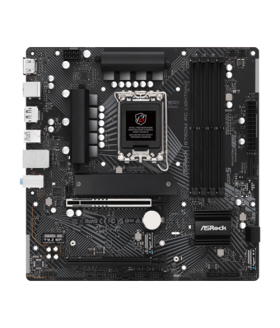 Asrock b760m pg lightning intel b760 lga 1700 micro atx