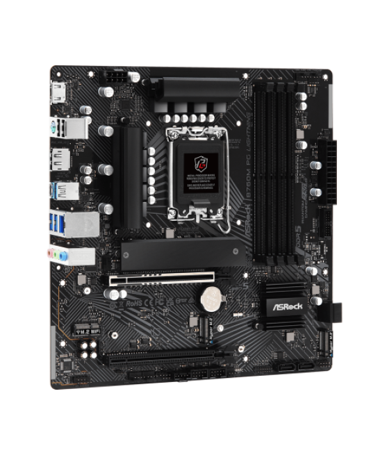 Asrock b760m pg lightning intel b760 lga 1700 micro atx