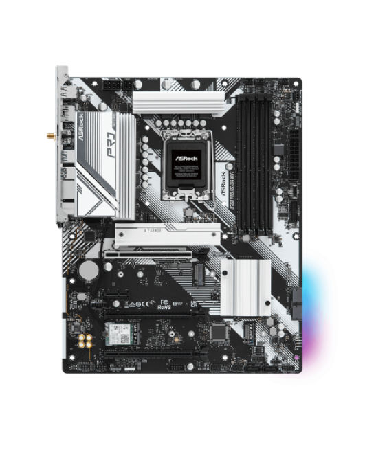 Asrock b760 pro rs/d4 wifi intel b760 lga 1700 atx