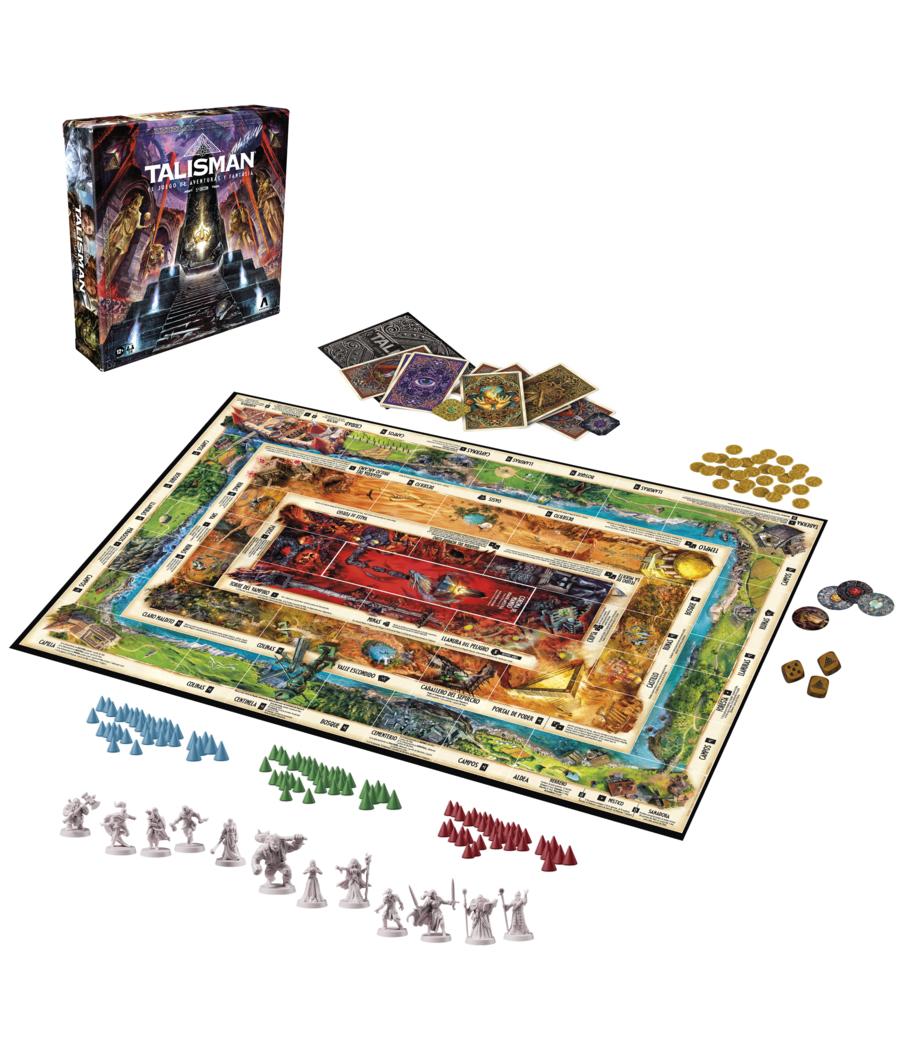 Juego de mesa hasbro talisman: el juego de aventuras y fantasia