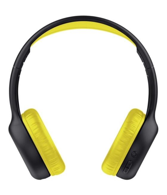 Auriculares infantiles inalámbricos trust nouna kids/ con micrófono/ negros