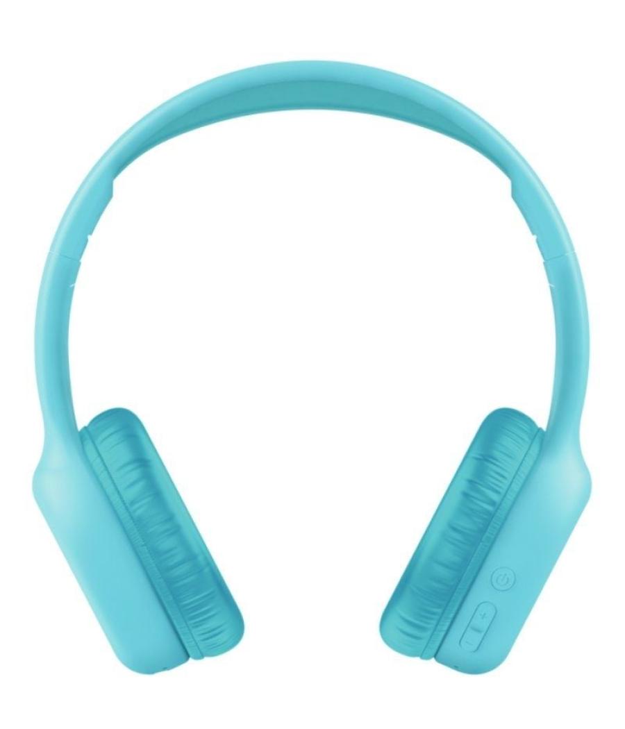 Auriculares infantiles inalámbricos trust nouna kids/ con micrófono/ azules