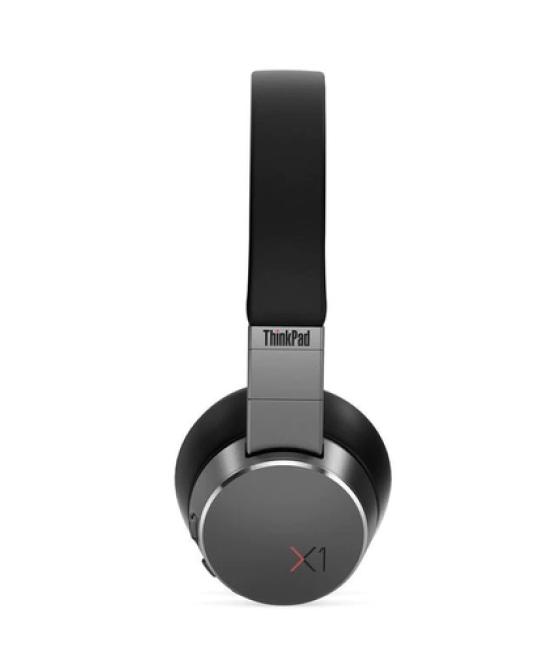 Lenovo ThinkPad X1 Auriculares Inalámbrico Diadema Llamadas/Música Bluetooth Negro, Gris, Plata