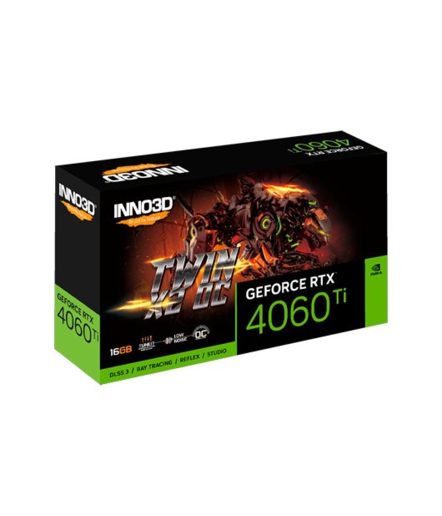 Tarjeta gráfica inno3d rtx 4060ti twin x2 oc 16gb