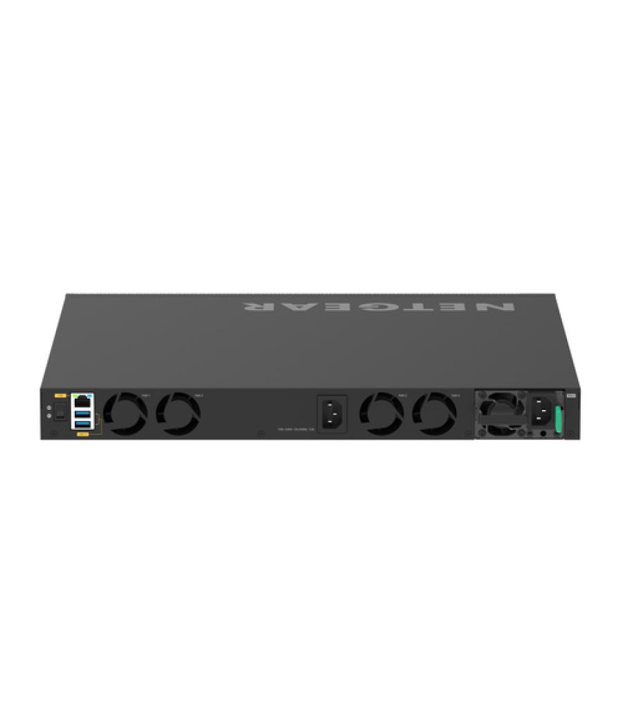 NETGEAR M4350-24X4V Gestionado L3 10G Ethernet (100/1000/10000) Energía sobre Ethernet (PoE) 1U Negro