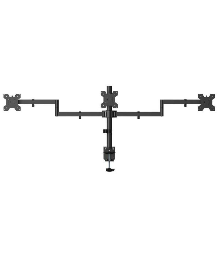 Soporte para 3 monitoesr aisens dt27tsr-281/ hasta 10kg