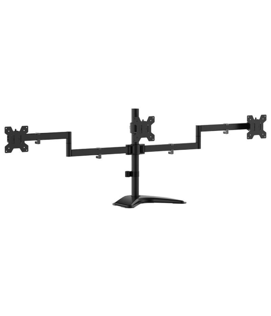 Soporte para 3 monitores aisens dt27tsr-287/ hasta 10kg