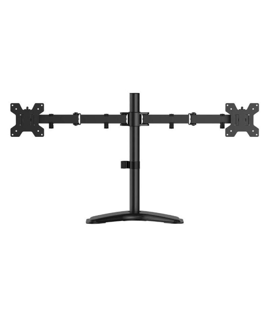 Soporte para 2 monitores aisens dt32tsr-285/ hasta 10kg