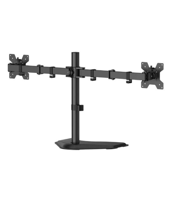 Soporte para 2 monitores aisens dt32tsr-285/ hasta 10kg