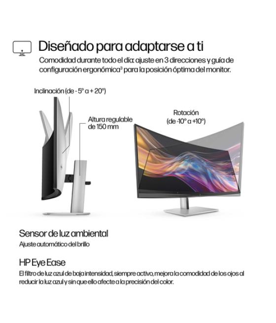 HP Series 7 Pro Monitor WQHD+ Thunderbolt 4 Pro de la serie 7 de 37,5 pulgadas: 738pu