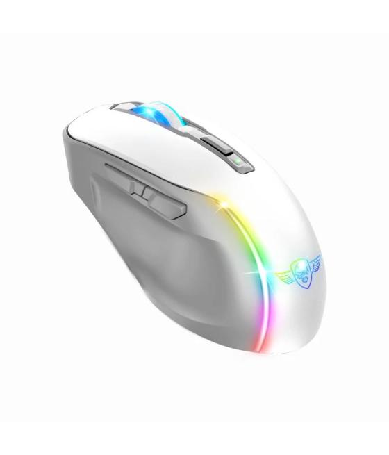 Spirit of gamer raton inalambrico elite m50 blanco