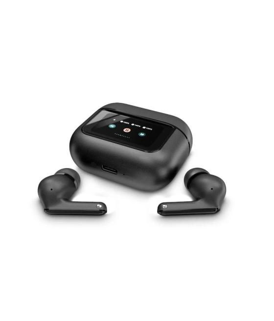 Energy sistem auriculares display anc graphite tw