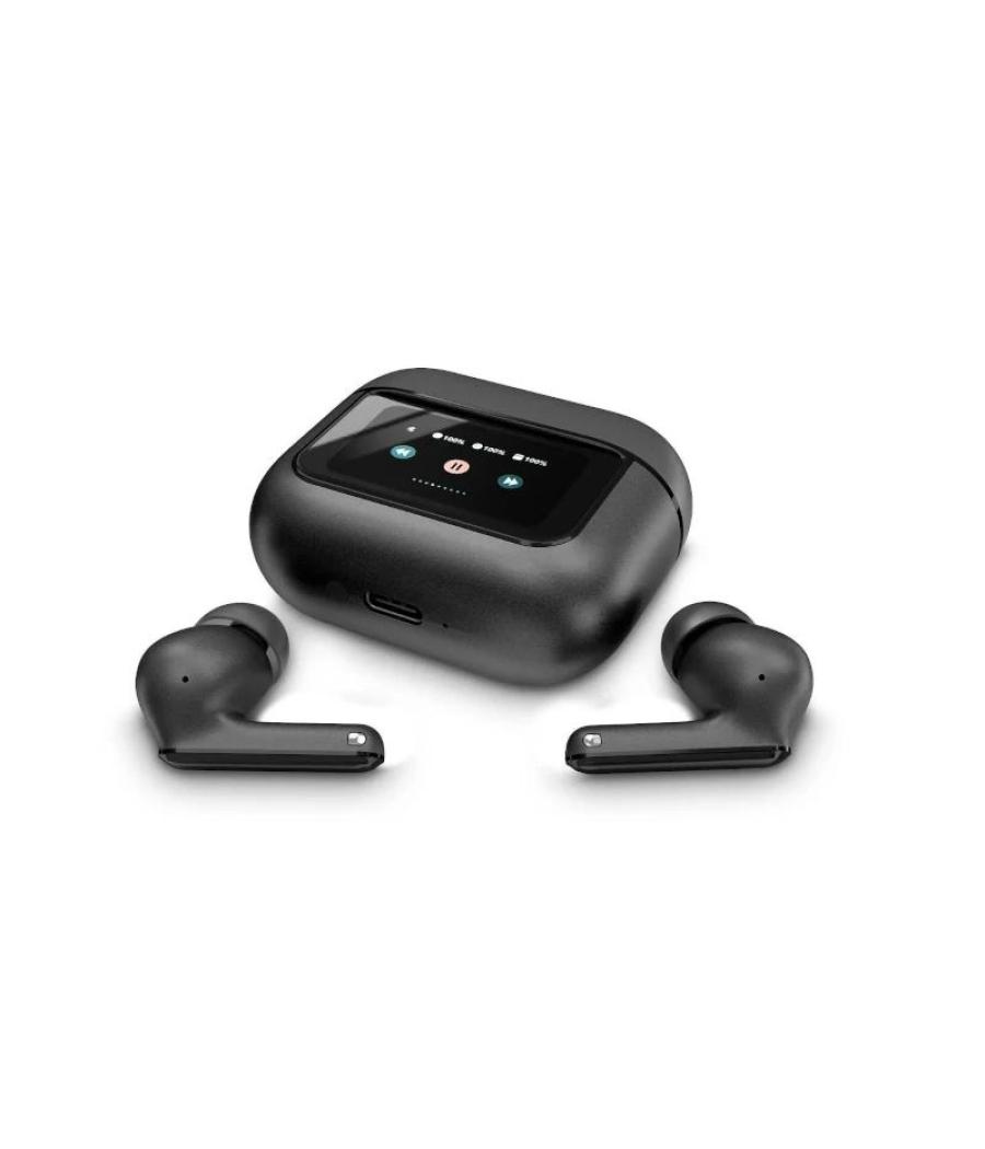 Energy sistem auriculares display anc graphite tw