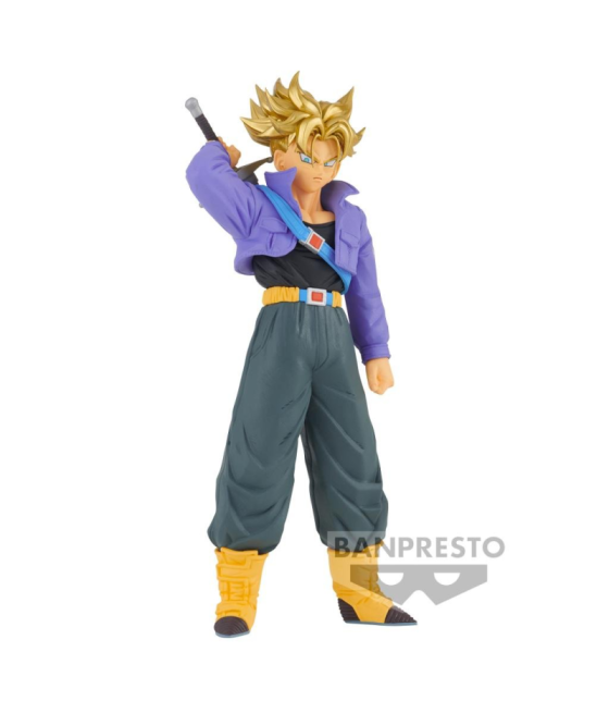 Figura banpresto: dragon ball z blood of the saiyans trunks super saiyan