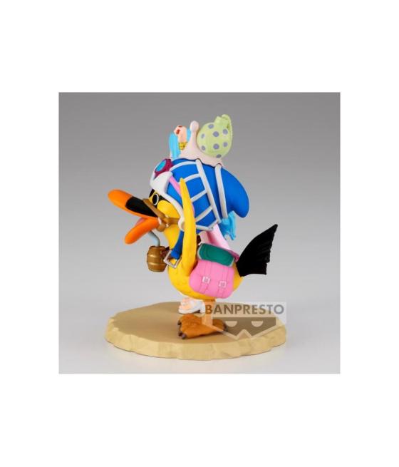 Figura banpresto: one piece log stories vivi y karoo