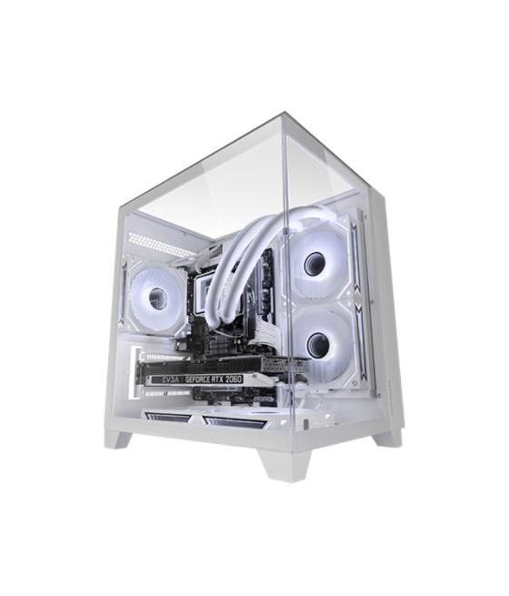 Caja semitorre atx mc-3cm blanco mars gaming