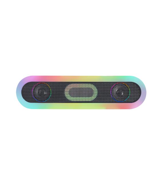 Barra sonido bluetooth rgb msb-orb rgb 360º negro mars gaming