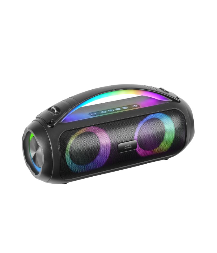 Barra sonido bluetooth rgb ms-pulse rgb negro mars gaming