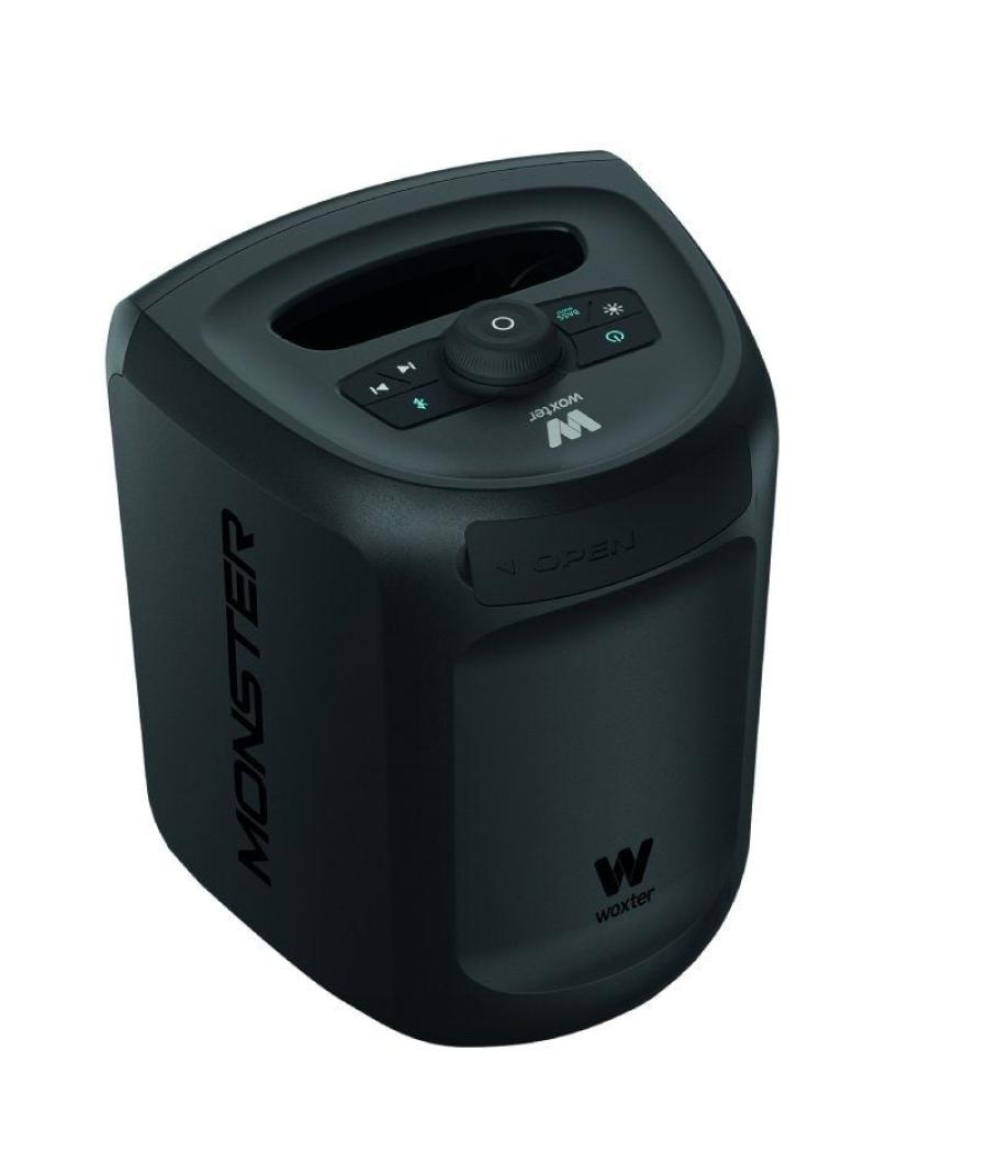 Altavoz portable con bluetooth woxter monster/ 60w