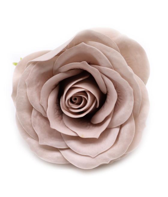 Flor de Jabón Artesanal - Grande Vintage Rose - Beige