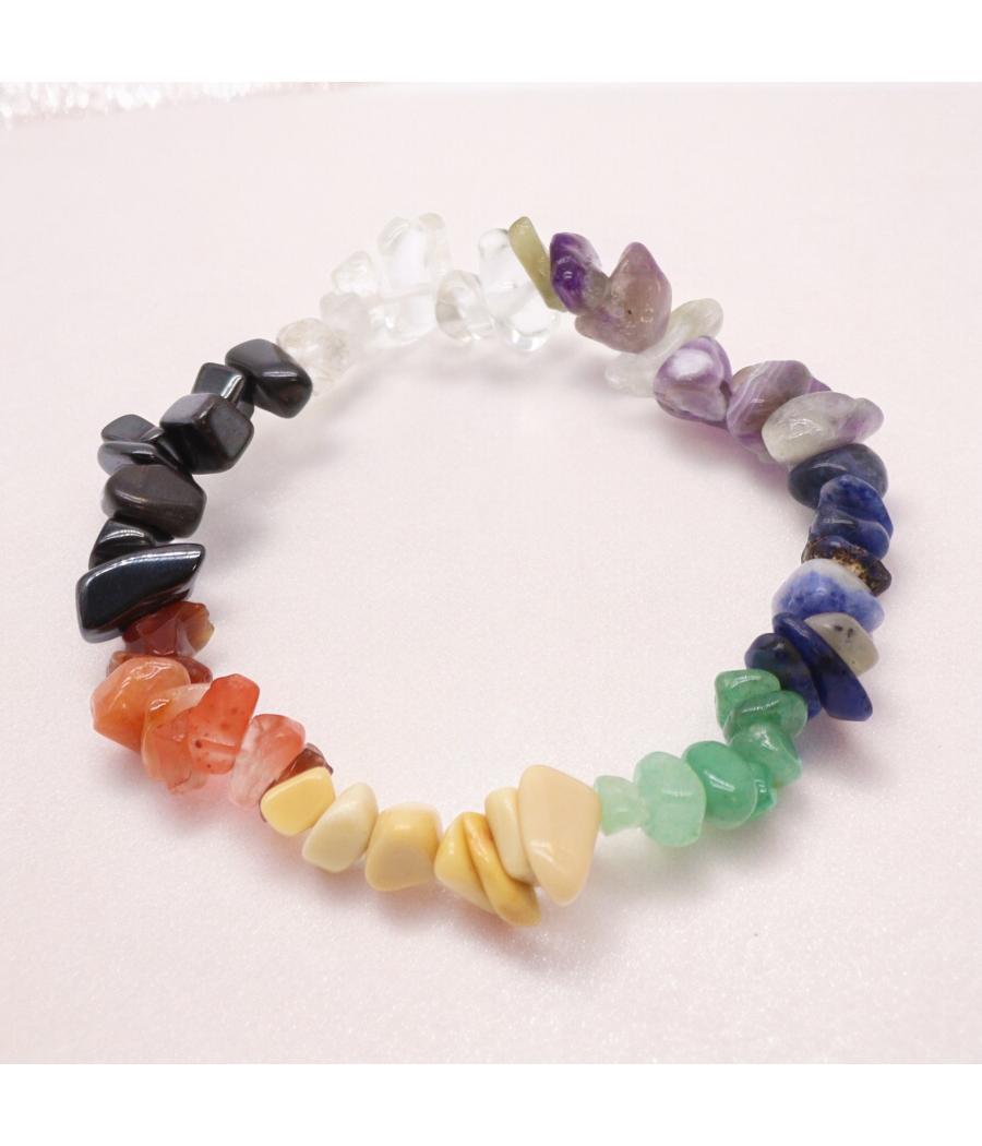 Pulsera Fragmentos de Piedras Preciosas - Chakra