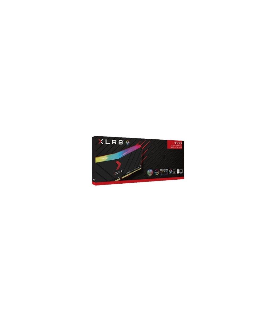 PNY XLR8 Gaming EPIC-X RGB DDR4 - 16 GB 3200 MHz - PC4-25600 - CL16 -  1.35V - 10 años garantía - Imagen 1