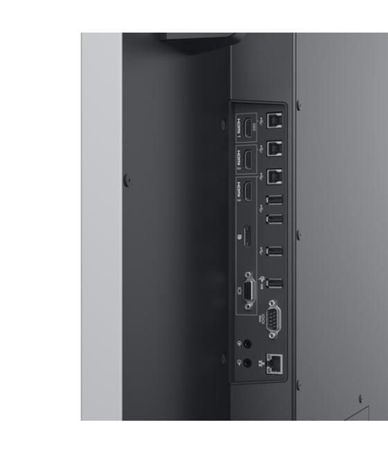 DELL P7524QT Panel plano interactivo 189,3 cm (74.5") LCD 350 cd / m² 4K Ultra HD Negro Pantalla táctil