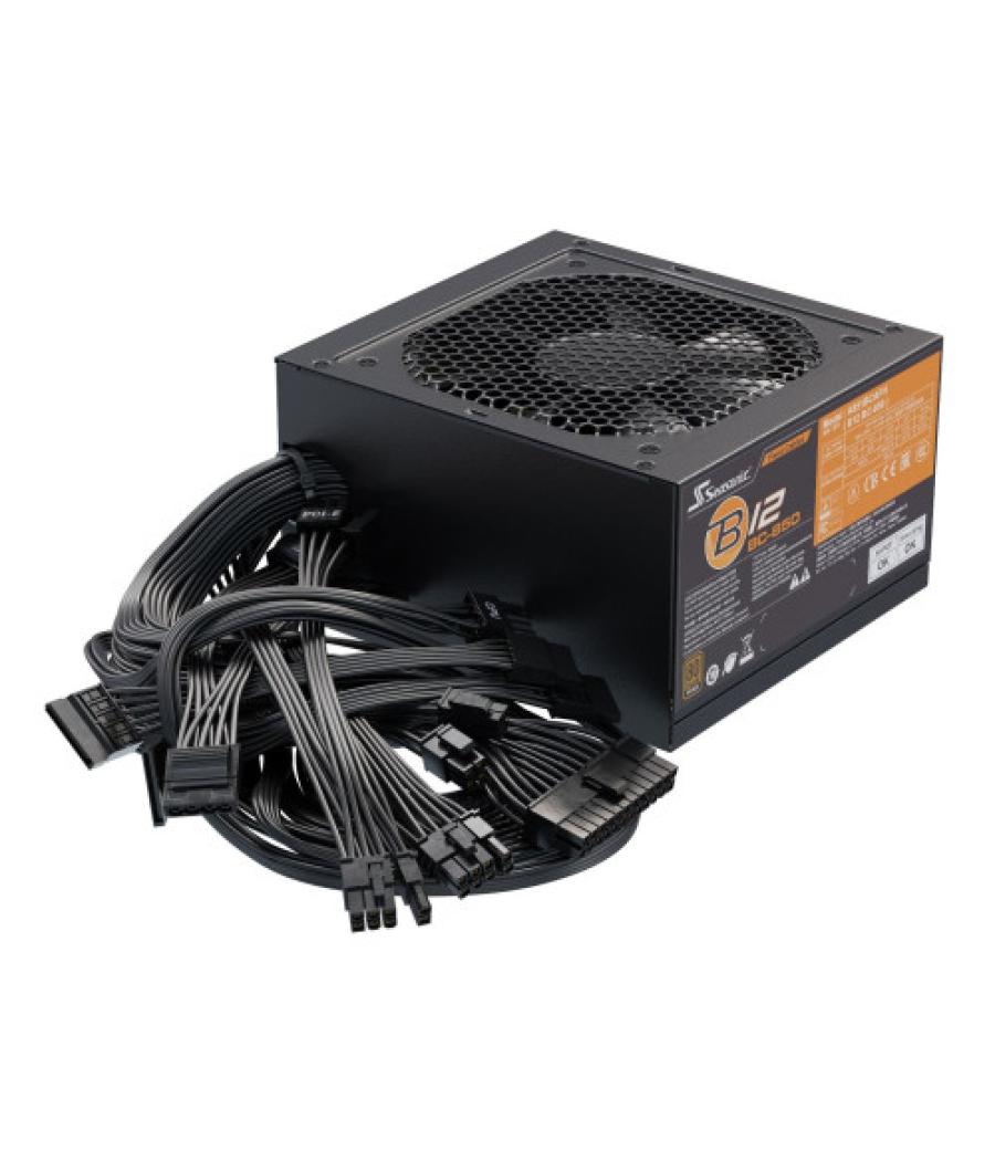 Seasonic b12 bc unidad de fuente de alimentación 850 w 20+4 pin atx atx negro