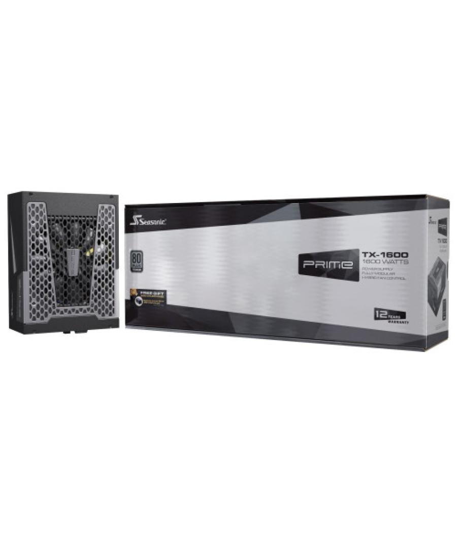 Seasonic prime-tx-1600 unidad de fuente de alimentación 1600 w 20+4 pin atx atx negro