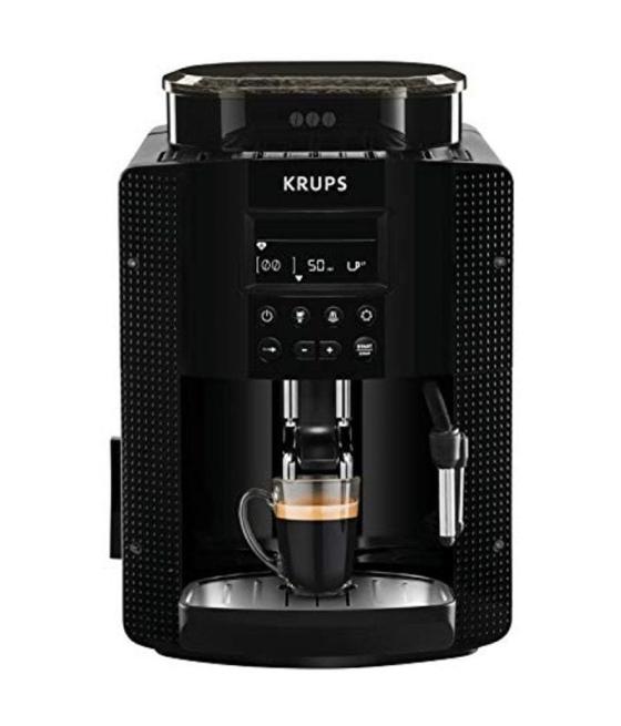 Cafetera expreso krups essential pisa ea81p070/ 1450w/ 15 bares/ negra