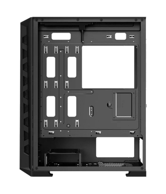 Caja gaming semitorre hiditec mh12 glass