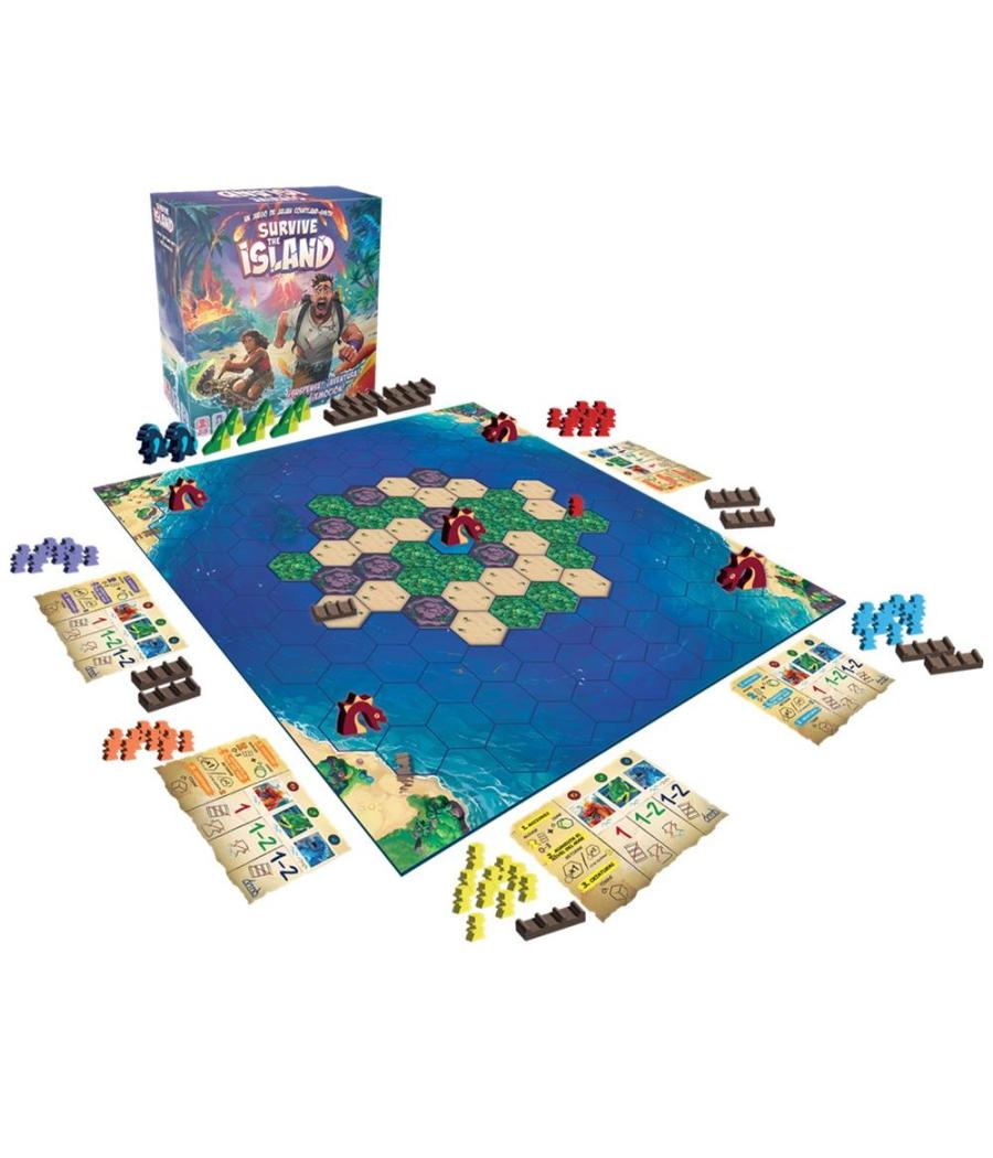 Juego de mesa survive the island