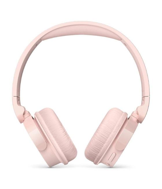 Auriculares inalámbricos philips tah4209pk/ con micrófono/ bluetooth/ rosas