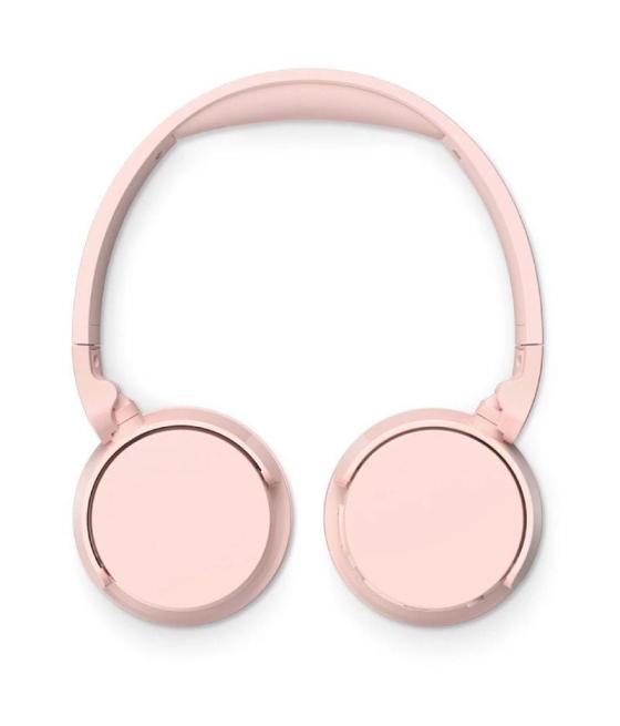 Auriculares inalámbricos philips tah4209pk/ con micrófono/ bluetooth/ rosas