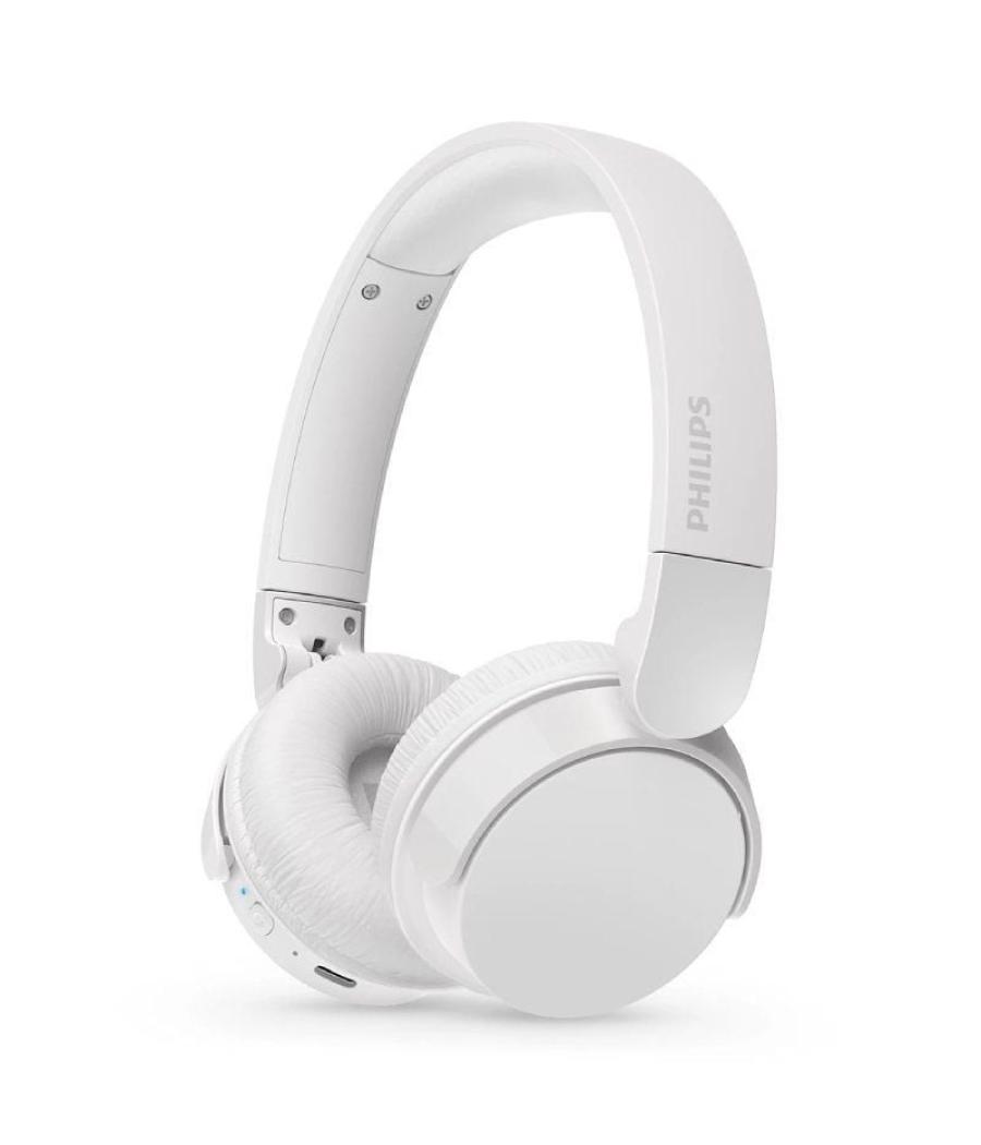 Auriculares inalámbricos philips tah4209wt/ con micrófono/ bluetooth/ blancos