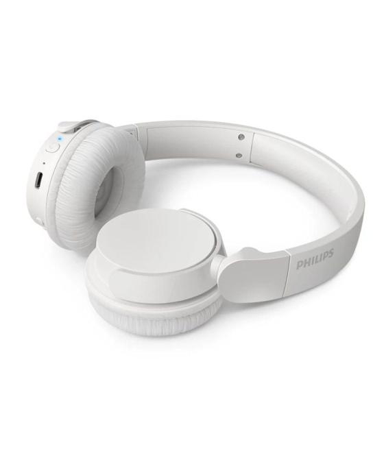 Auriculares inalámbricos philips tah4209wt/ con micrófono/ bluetooth/ blancos