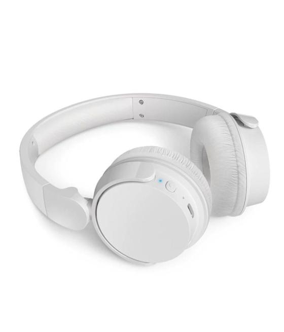 Auriculares inalámbricos philips tah4209wt/ con micrófono/ bluetooth/ blancos