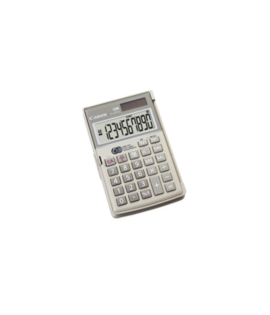 Canon LS-10TEG calculadora Bolsillo Calculadora financiera Gris