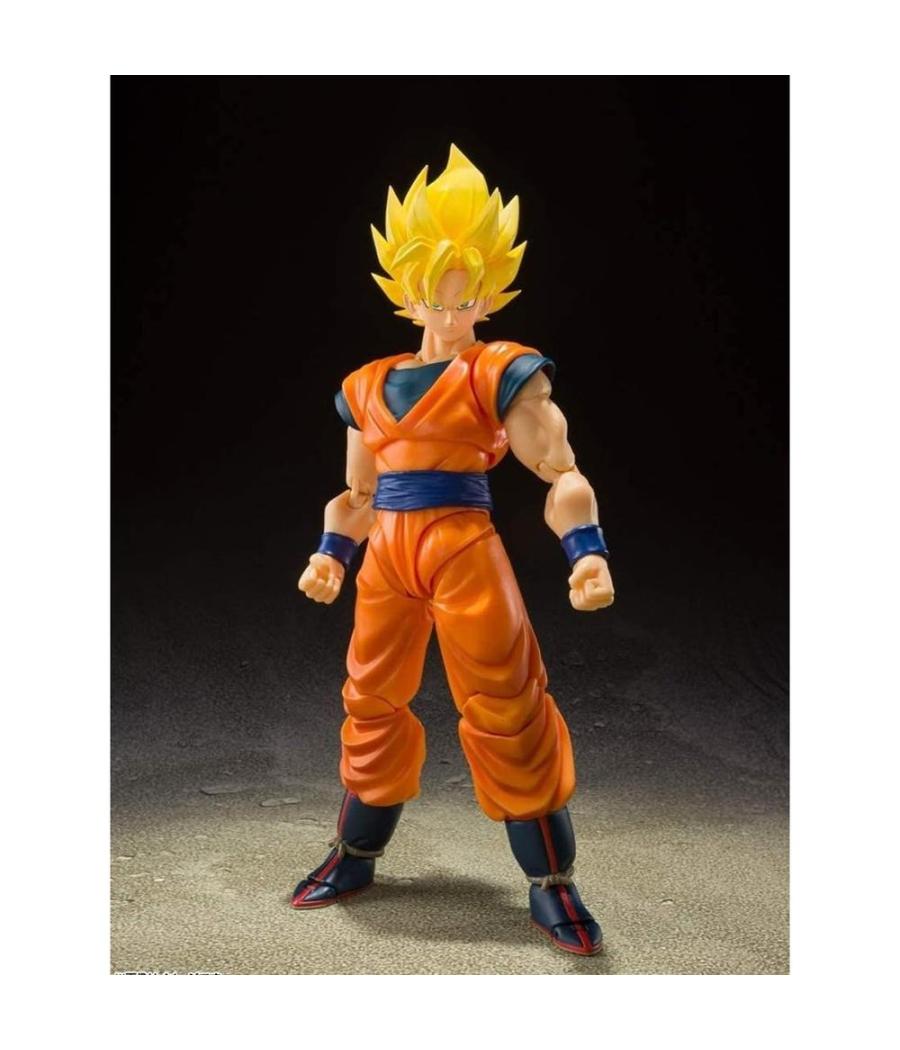 Figura tamashii nations dragon ball z son goku super saiyan full power 14cm