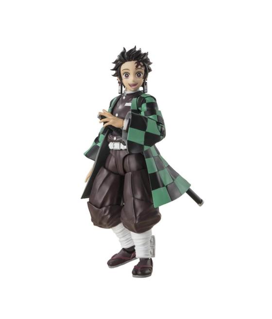 Figura tamashii nations sh figuarts demon slayer kimetsu no yaiba tanjiro kamado 14cm