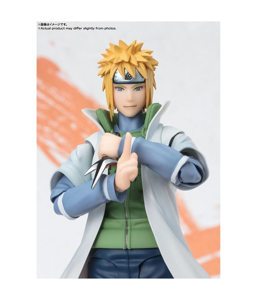 Figura tamashii nations sh figuarts naruto minato namikaze narutop99 edition 16cm